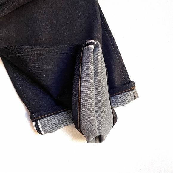 NWT Naked & Famous Strong Guy Nightshade Stretch Selvedge Denim - Picture 8 of 8